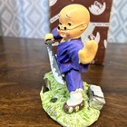 Chinese Kung Fu Monk With Sword Posed Martial Arts Figurine - 4 25 Inches