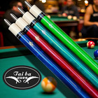 Set Of 4 Pool Cue Sticks 58 Inch 13mm Tip 19oz 20oz Hardwood Maple Billiard Set