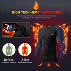 3 Pack Men Compression Base Layer Tops Long Sleeve Sports Workout Running Shirts