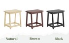 Wood End Table  Small Bench Seat  Wood Bathroom Vanity Bench  Plant Stand 