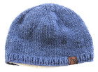 Turtle Fur Made In Nepal 100  Wool Knit Purple Orange Floral Beanie Hat One Size