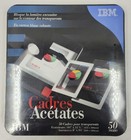 New Ibm 24l5261 Transparency Frames 50 Count Heavyweight White Cardboard