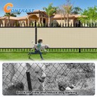 4ft Privacy Fence Screen Beige Windscreen Garden Heavy Duty Mesh Shade Net Cover