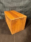 Kalmar Designs Solid Teak Wood Cd Storage Rack     Mid-century Modern Style