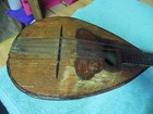 Antique Blitz Drgm Bowl Back Mandolin German Working