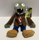 Plants Vs Zombies Pvz Thick Tie Stripe Zombie Plush Hejing Kaiwei 2011 Rare Nwt