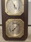 Vintage Sunbeam Weather Temperture Barometer Humidity Wall Mount