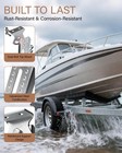 Upgraded Boat Trailer Bunk Brackets Galvanized Bunks Bracket For 1 5  X 3   2   