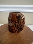 Vintage Brown Ceramic Carowinds Amusement Park Souvenir Mug