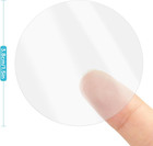 Clear Circle Stickers - 1000 Pcs Transparent Round Stickers For Envelopes  Boxes