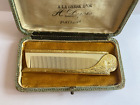 Antique Imperial Rus Faberge Solid Silver 84 Gold Plated At Authors Comb