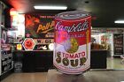 Rare Campbell s Tomato Soup  Dealer General Store Porcelain Metal Sign Can Soda