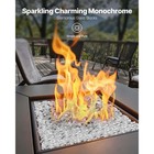 Uimoso 10 Lbs Clear 1 2-inch Fire Pit Glass For Fireplace And Table
