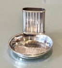 Vintage Antique Cartier Sterling Silver 925 Art Deco Matchbox Ashtray Combo