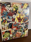 1970   s Tuffy Marvel Superhero Trapper-keeper Type School 3-ring Binder Rare 