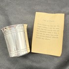 Colonial Williamsburg Pewter Shot Glass Shirley - Signed - Vintage 3 