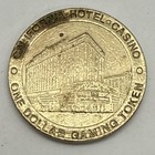 California Hotel Casino  1 Slot Gaming Token Las Vegas Nv Nevada 1996