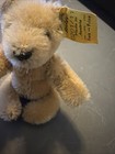 Vintage Steiff Mohair Bear Stuffed Bendy 0201 11 Button All Tags 3 5   