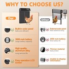 Solar Powered Automatic Chicken Coop Door With Timer light Sensor Modes