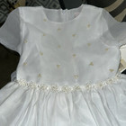 Baptism Gown christening Formal Dress flower Girl vestido Bautizo 4t