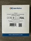 Cable Matters 2-pack 1000base-sx Sfp-lc Multi Mode 1g Fiber Transceiver Module