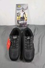 Larnmern Saftey Shoes Steel Toe Slip Resistant Work Sneakers Sz 9 5