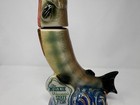 Vintage 1971 Jim Beam Muskie Wisconsin State Fish Decanter Empty No Chips