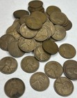 1918 D Lincoln Wheat Cent Roll Of 50 Coins Good To Very Fine Range    E1551