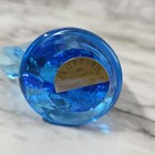 Vintage Art Glass Bluebird Of Happiness 1992 Signed Leo Ward Terra Studios 