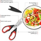 Ibayam Kitchen Scissors All Purpose Heavy Duty  Kitchen Utensils Set  Stainless
