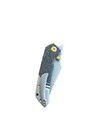 Kansept Fenrir Flipper Knife Beadblasted Titanium shred Carbon Fiber Handle New