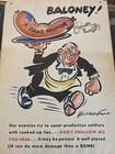 Cyrus Hungerford Ww2 Propaganda Poster Baloney Fake Rumor 