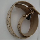 Vince Camuto Bling Gold Rhinestone Belt Large