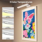 Picture Light Battery Operated 16in Wireless Art Light For Paintings Dimmable