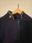 Vintage Nurse Nursing Cape Cloak Wwii 1940   s Era Black Lining Salvation Army Pin