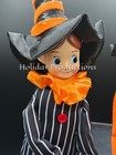 Set Of 2 Weighted 16    Pixie Elf Witch Halloween Knee Huggers Retro Style New