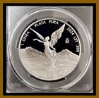 Mexico Libertad 1 Oz Silver Proof Coin  2024 Mo Cac Pr 70 Dcam