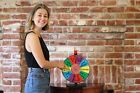 Prize Wheel Game 12    Spinning Toy Dry Erase Win Fortune Roulette Carnival Spin