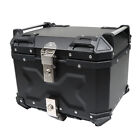 45l Motorcycle Top Case Tail Box Black Waterproof Luggage Scooter Trunk Storage