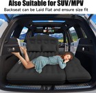 Truck Air Mattress For Vehical Backseat  Inflatable Rear Seat Airbed For Suv
