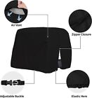 Waterproof Golf Cart Cover Zipper 4 Passenger Ez Go Club Car Yamaha Elastic Hem
