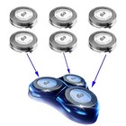 Replacement Heads For Philips Norelco Aquatec Shaver - Hq8 Compatible Blades