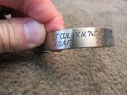 Original Vintage 1970 s Pow Bracelet Nickel Silver Lt Col W N Newk Grubb 1966