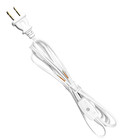 Lamp Cord With Rotary Switch  Polarized Plug  Stripped Ends Ready For Wiring