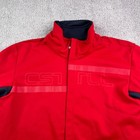 Castelli Cycling Jacket Mens Large Red Transition 2 Gore Tex Soft Shell Full Zip