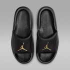 Nike Air Jordan Franchise Slides Men Size 10 Black Metallic Gold Hf3263-007