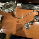 Vintage Empire Silver Co Weighted Silver Clad 3 Arm Candelabra