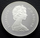 1984 Canada   1 One Dollar  Anniversary Of Toronto   500 Silver  23 3 G  Bu