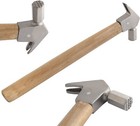 12oz Professional Horse Shoe Hoof Farrier Octagon Nail Driving Hammer Vt-165