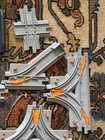 Geotrax Train Tracks Lot 45 Piece Fisher Price Gray Variety Track Segments